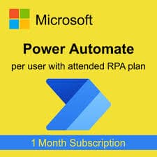 Power Automate per user with attended RPA plan (NCE)